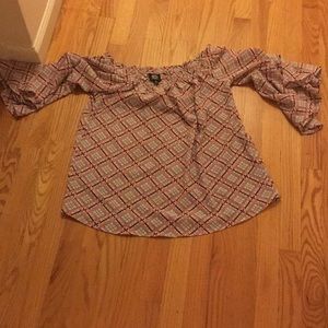 Fun spring shirt from Nordstrom - worn twice